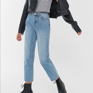 Urban Outfitters BDG slim-straight jeans with raw hem